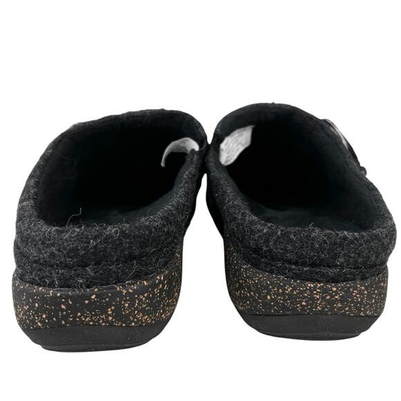 Aetrex Libby Comfort Clog 41 Black Charcoal Wool 10 - Picture 3 of 14